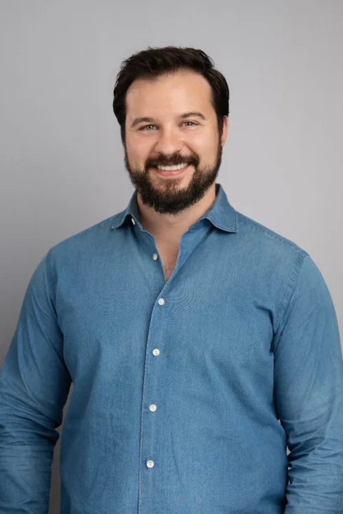 Team headshot of Ryan from Core Mechanical photographed at their office