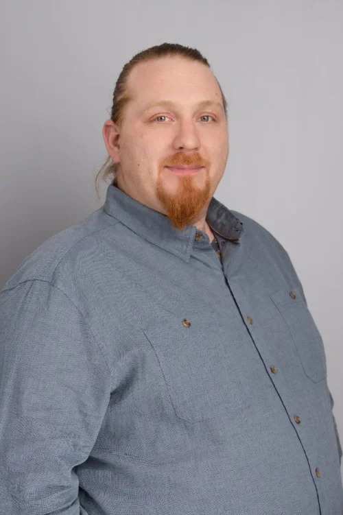 Team headshot of Trevor from Core Mechanical photographed at their office