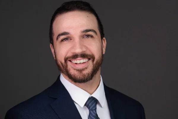 Real estate headshot of Frankie LaChimea photographed in the Langley studio