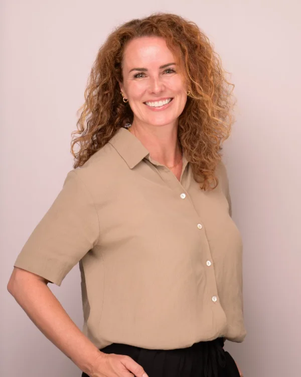 Studio headshot of Melanie Huck photographed in Langley BC