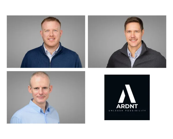 Team headshot composite for Arndt, matched lighting and crop across the team