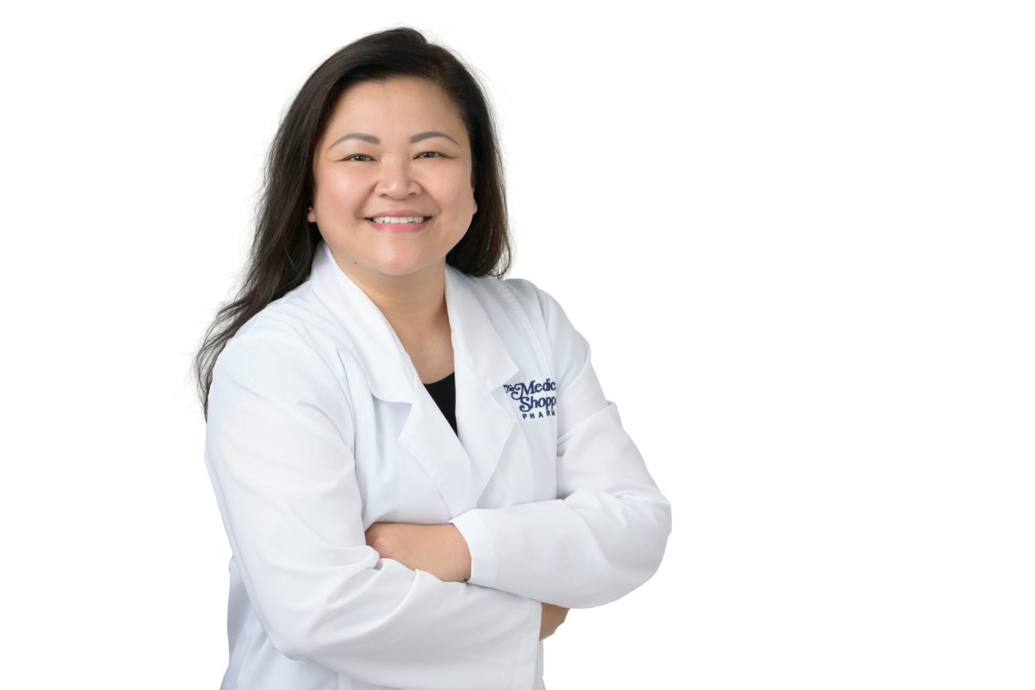 Professional headshot photographed for The Medicine Shoppe Pharmacy