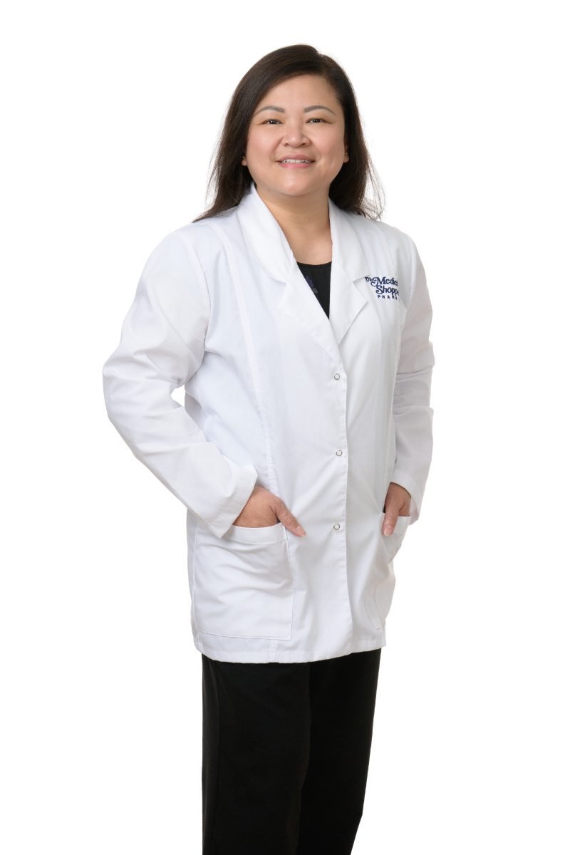 Clinician headshot of Melissa Santiago photographed in the Langley studio