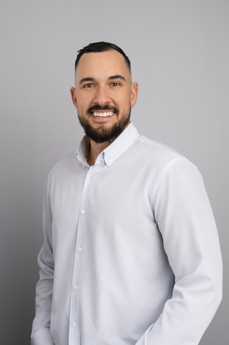 Team headshot of Justin from Core Mechanical photographed at their office