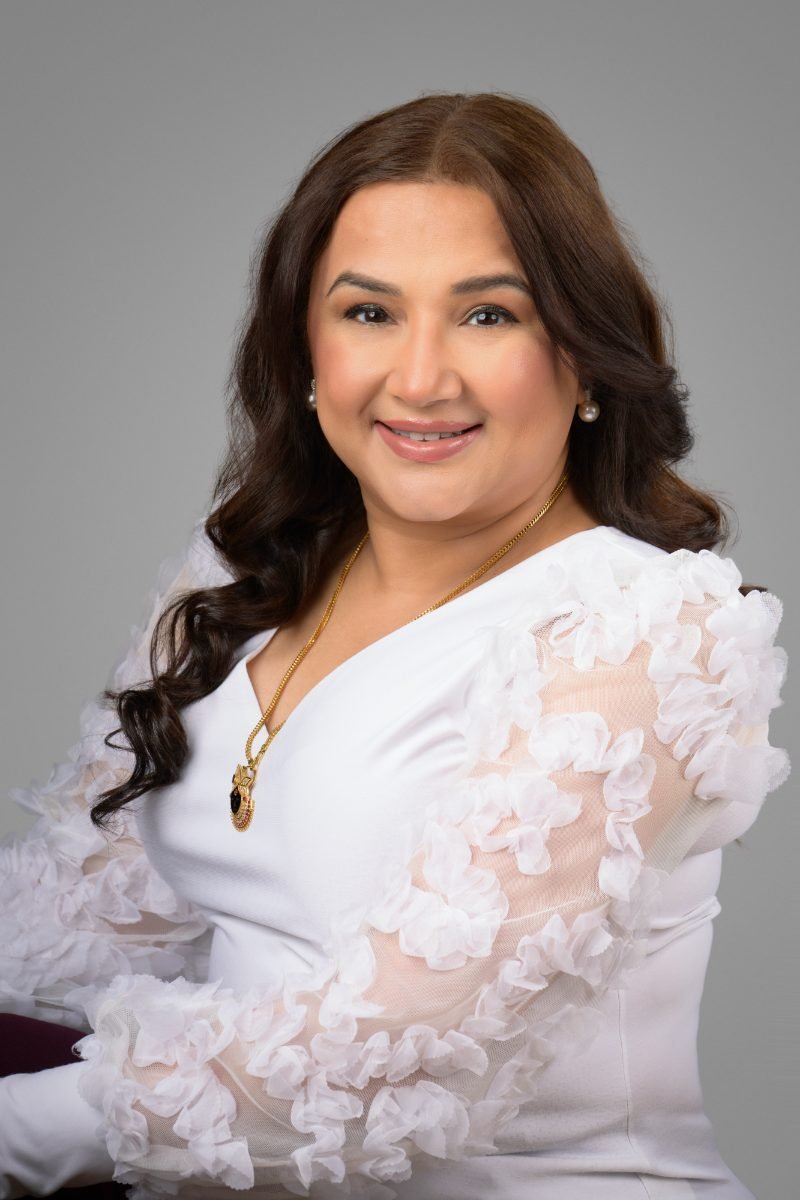 Personal branding headshot of Richa Walia photographed in Langley BC