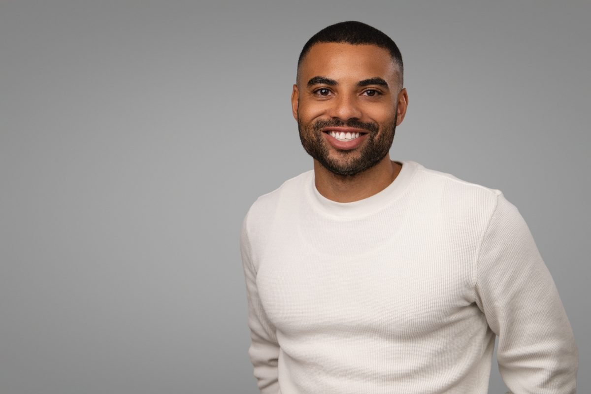 Professional headshot of Darius Ramsay by a headshot photographer serving the Tri-Cities, BC